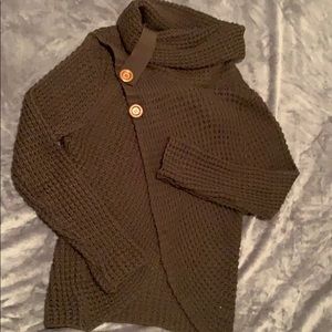 💚 Olive Cowl-Neck Sweater